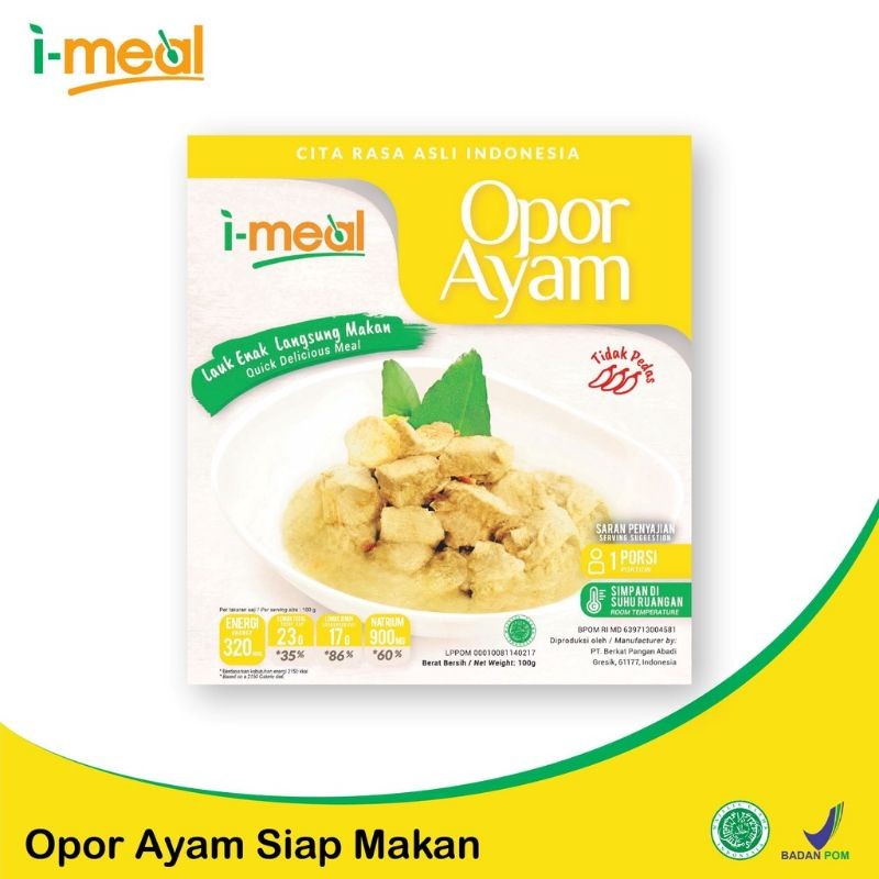 

Mamam_Asoy Makanan I-Meal Cepat Saji Rendang,Opor Ayam,Kari Ayam,Tuna Asam Pedas Makanan Mendaki