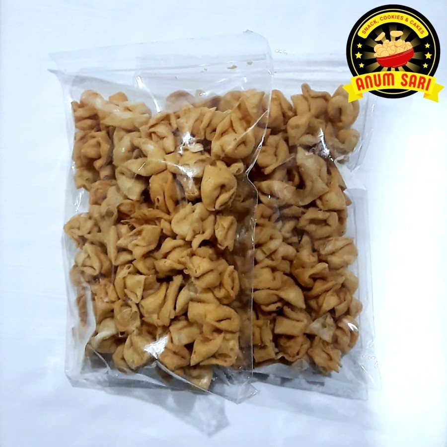 

Mamam_Asoy Pangsit Lipat Keripik Bawang Gurih 250 Gram - Anum Sari