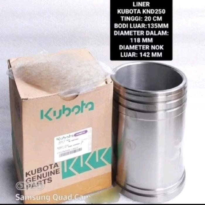 Boring Cylinder Liner Kubota KND250