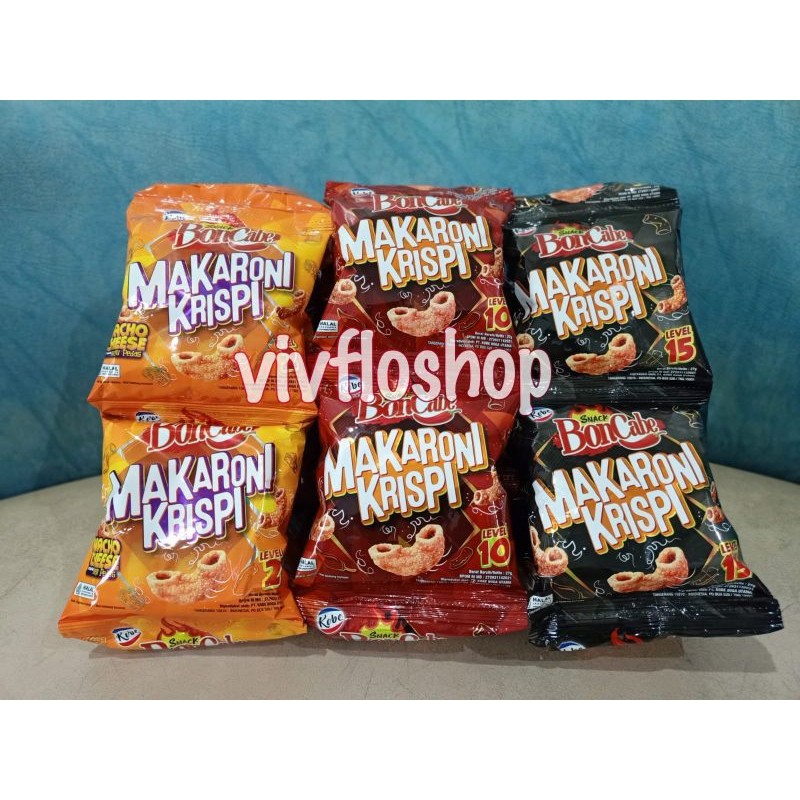 

Mamam_Asoy Bon Cabe Makaroni Krispy (10 X 30 Gram) Macaroni Crispy/ Makaroni Pedas
