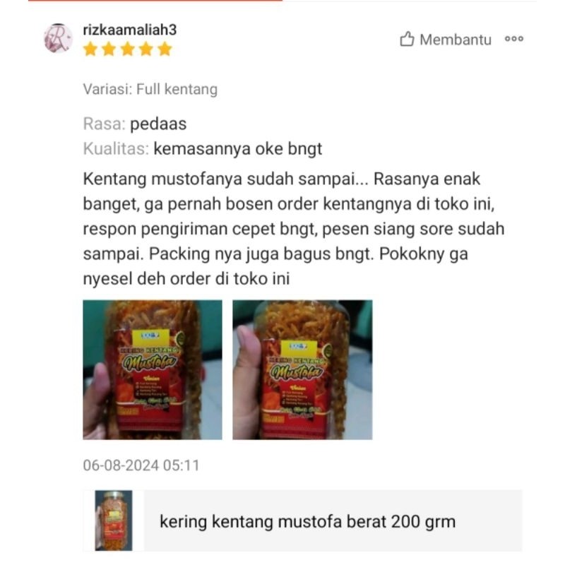 

Mamam_Asoy Kering Kentang Mustofa Berat 220 Grm