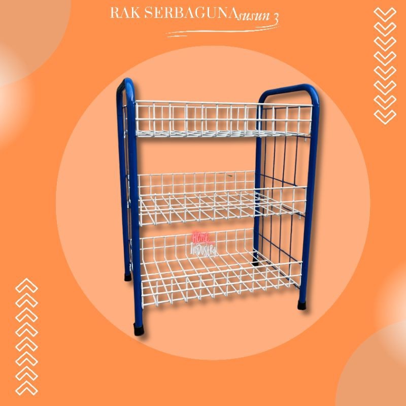 (Homelytouch Rak Chiki Serbaguna Snack /Keranjang Jajan/Rak Toko Jualan/Rak Penyimpanan/Rak