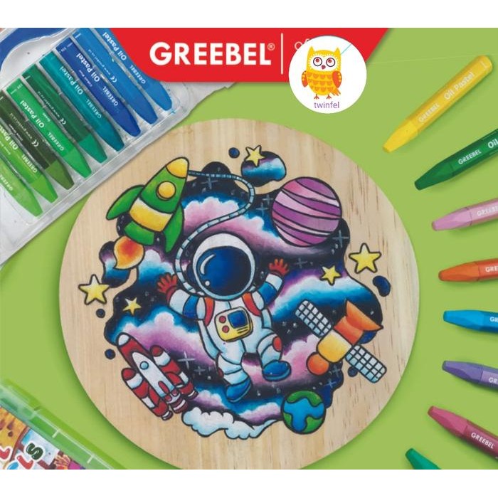 

Grebeel Crayon Krayon Oil Pastel (36 Warna) Untuk Anak Non Toxic