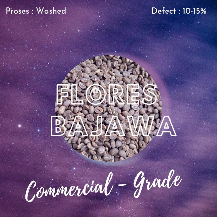 

Green bean / Biji Kopi Arabika flores - Commercial grade