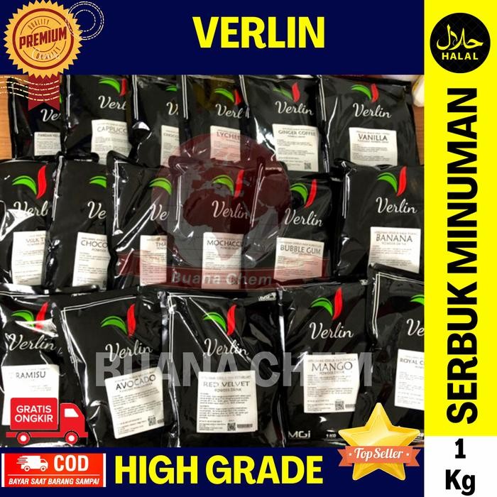

Verlin Powder Drink 1kg Tea / Minuman Serbuk Varian Teh