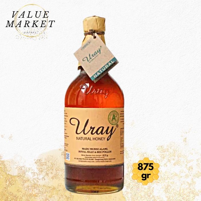 

Madu Uray Natural Honey Madu Murni Madu Hutan Grade A - 875gr / 640ml