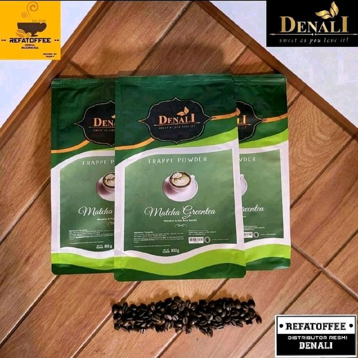 

MATCHA GREENTEA POWDER DENALI 800 GRAM