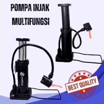 Pompa Injak 160psi Pompa ban Injak Mini Pompa angin Pompa Motor