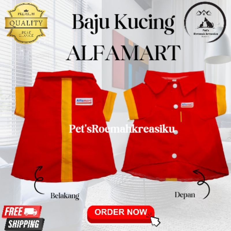 baju kucing Alfamart#baju kucing lucu#baju kucing murah