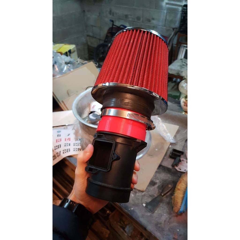 BMW E36 Open Filter Intake Adapter M52B28 Saringan Udara Terbuka