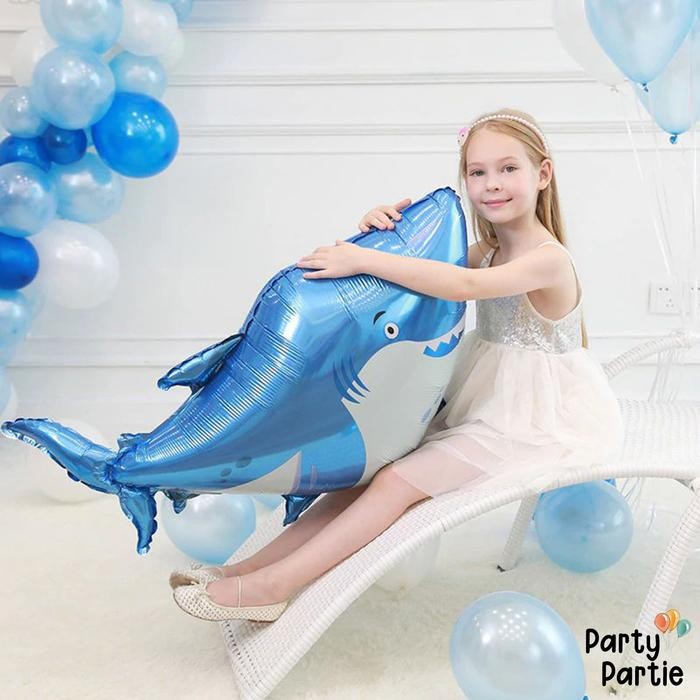 PREMIUM [Ecer] Balon Karater Shark Hiu Jumbo / Octopus Jumbo