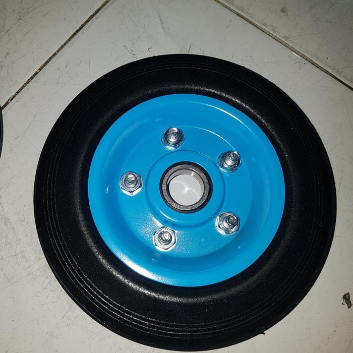 PREMIUM Roda troli 8 inch /ban karet /Roda karet troli 8 inch