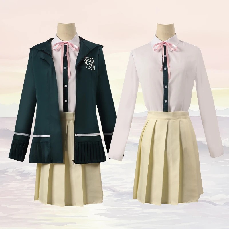 Uniforme De Lycens Anime Recrut Anronpa Nanami Chiaki Cosplay Costume, Veste Manches Longues, Jupe