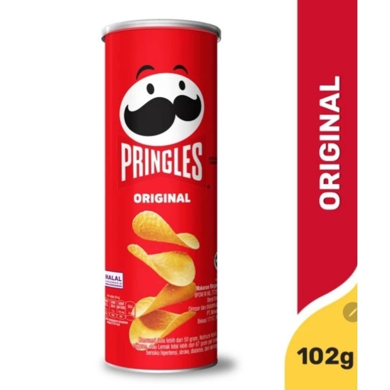 

Andrianbijaksana Pringles Potato Chips Keripik Kentang 102Gr
