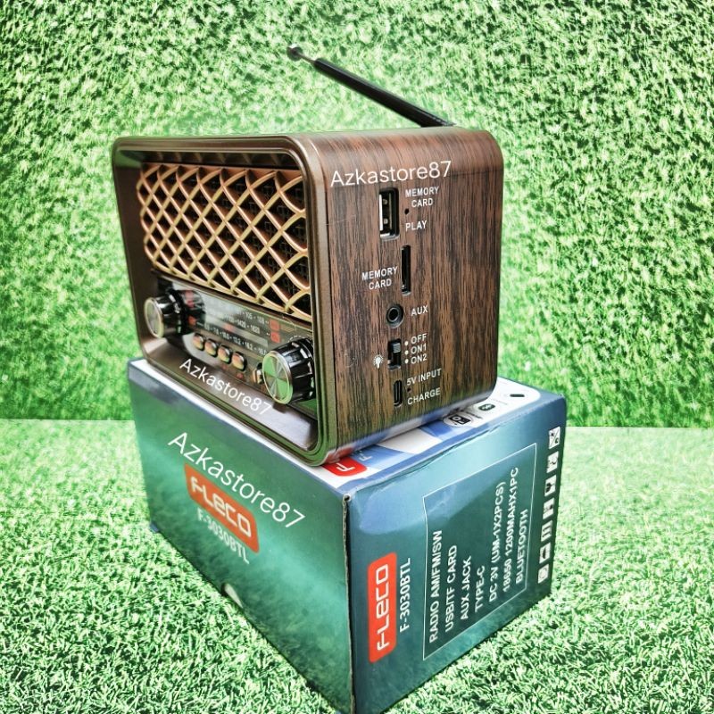 

Andrianbijaksana Radio Fleco F 3030Btl Radio Bluetooth Portable 3Band Am/Fm/Sw Super Bass