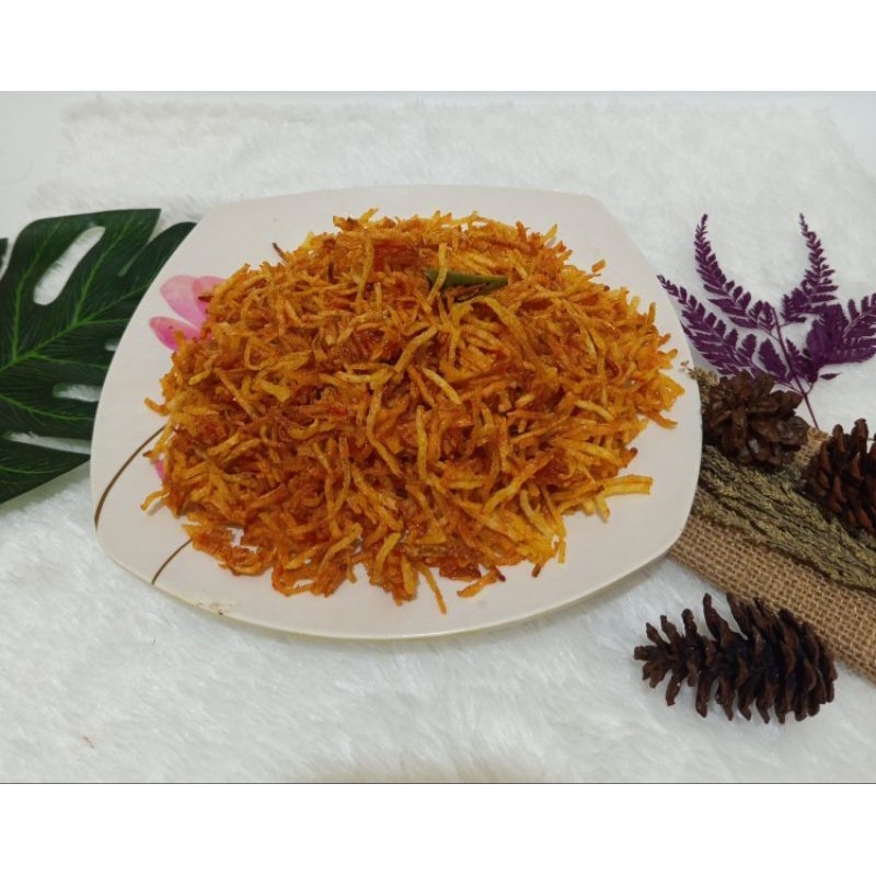 

Andrianbijaksana Mustofa Kentang Pedas Manis Kemasan 250 Gram