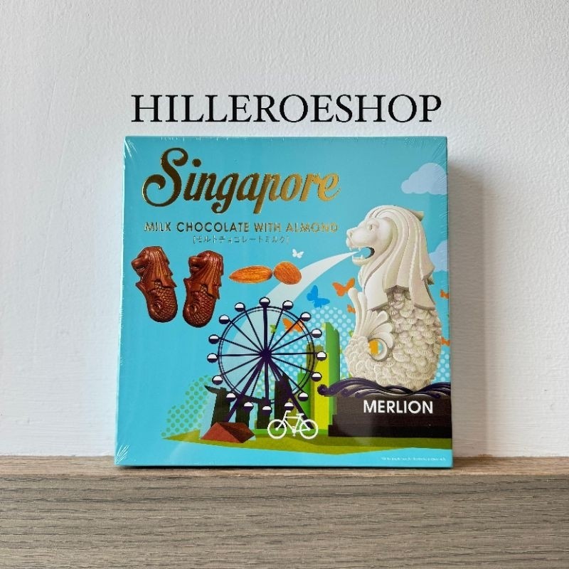 

Andrianbijaksana Coklat Osella 125Gram Singapore Merlion Chocolate Almond Cokelat