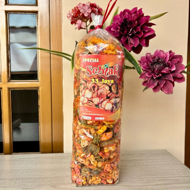 

Andrianbijaksana 1 Ball Guling Seblak Mix 800Gram Kr Jengkol,Kr Rafael,Kr Beton Dll Cemilan Pedas