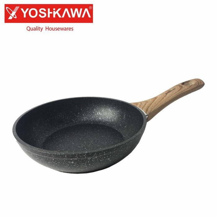 YOSHIKAWA FRYPAN MARBLE 20CM
