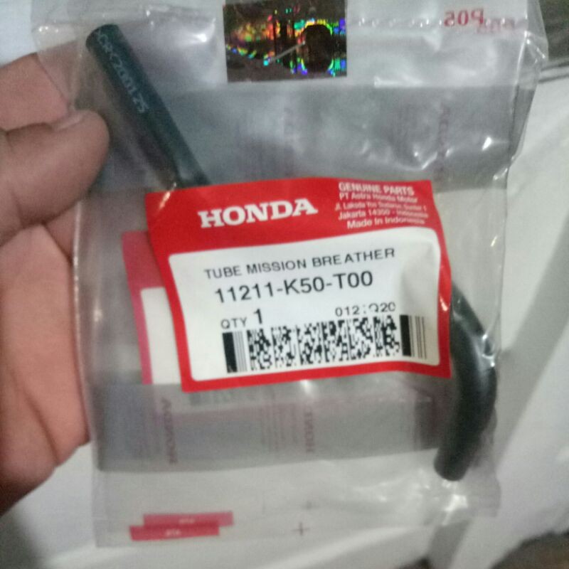 11211 k50 T00 Selang Hawa Gardan ORIGINAL HONDA BEAT FI ESP 2015 2016 2017 2018 2019 VARIO 110 ESP