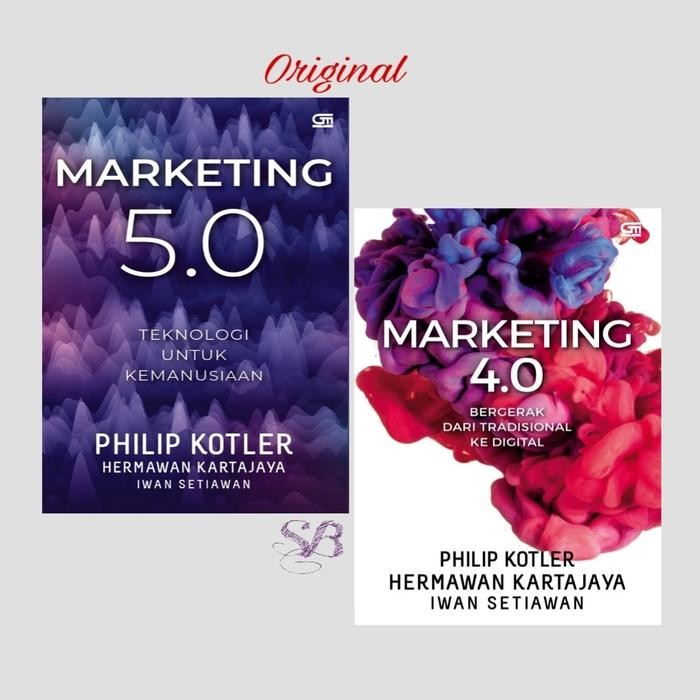 

PROMO PAKET 2 BUKU MARKETING 5.0 & 4.0 BY HERMAWAN KARTAJAYA READY