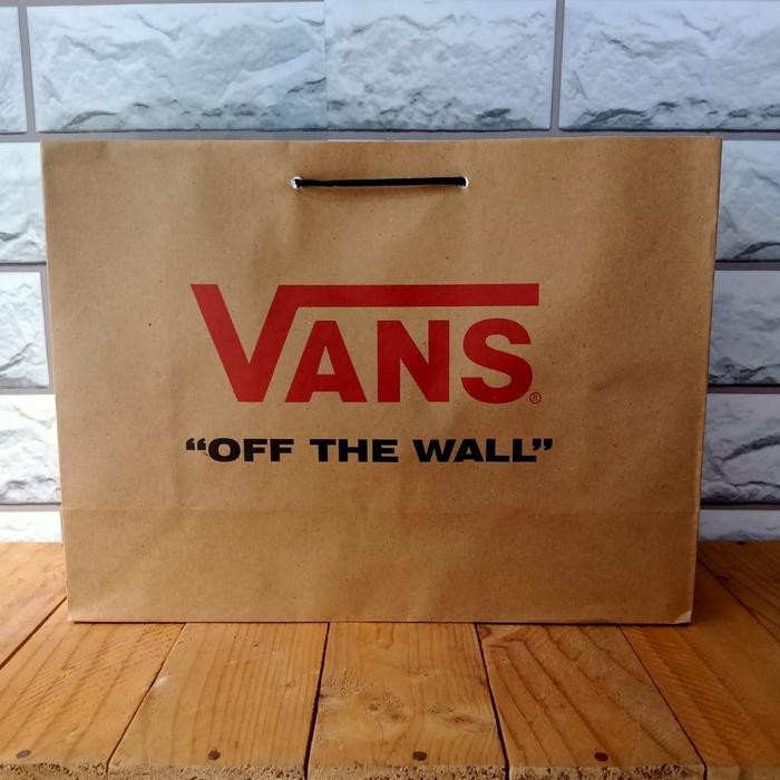 PREMIUM Papper Bag / Paper Bag / Tas Belanja / Kardus / Tempat Sepatu VANS