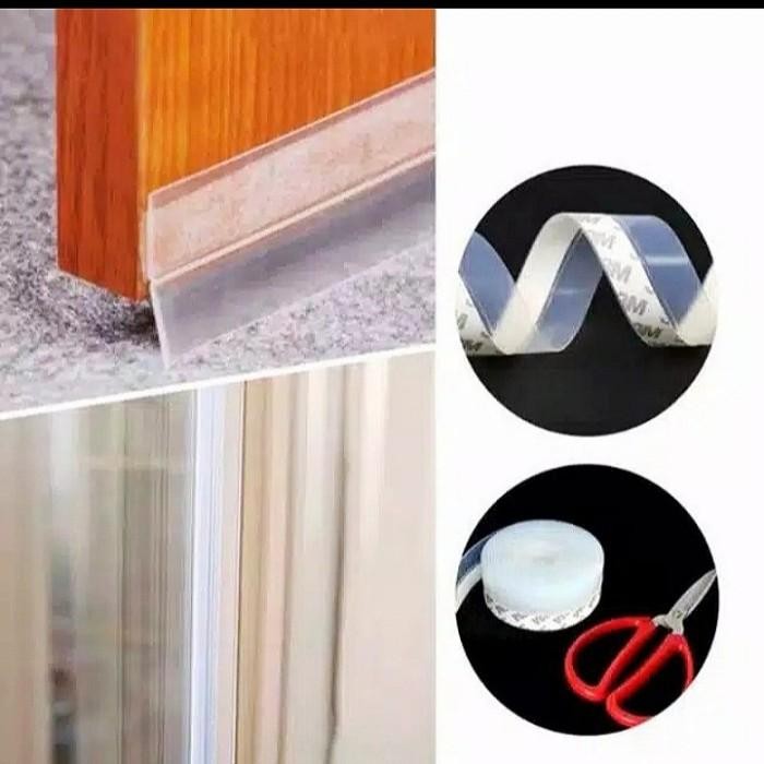 Karet Penutup Celah Pintu - Door Bottom Seal - Karet Lis Bawah Pintu