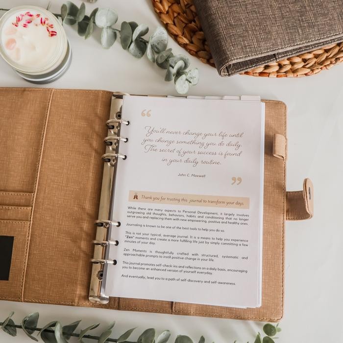 

Journal / Diary "Zen Moments" - Self-Development / Pengembangan Diri #Gratisongkir