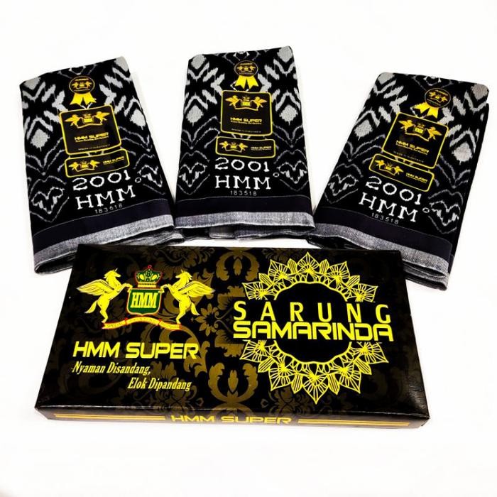 sarung bhm samarinda/sarung santri hmm samarinda/warna hitam