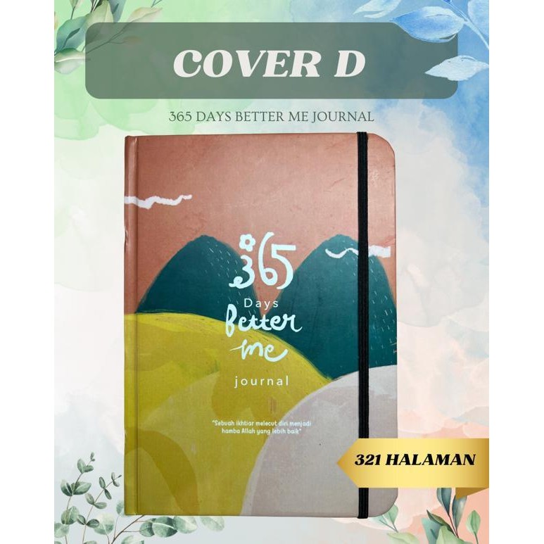 

365 Days Better Than Me Journal, Cover D #Gratisongkir