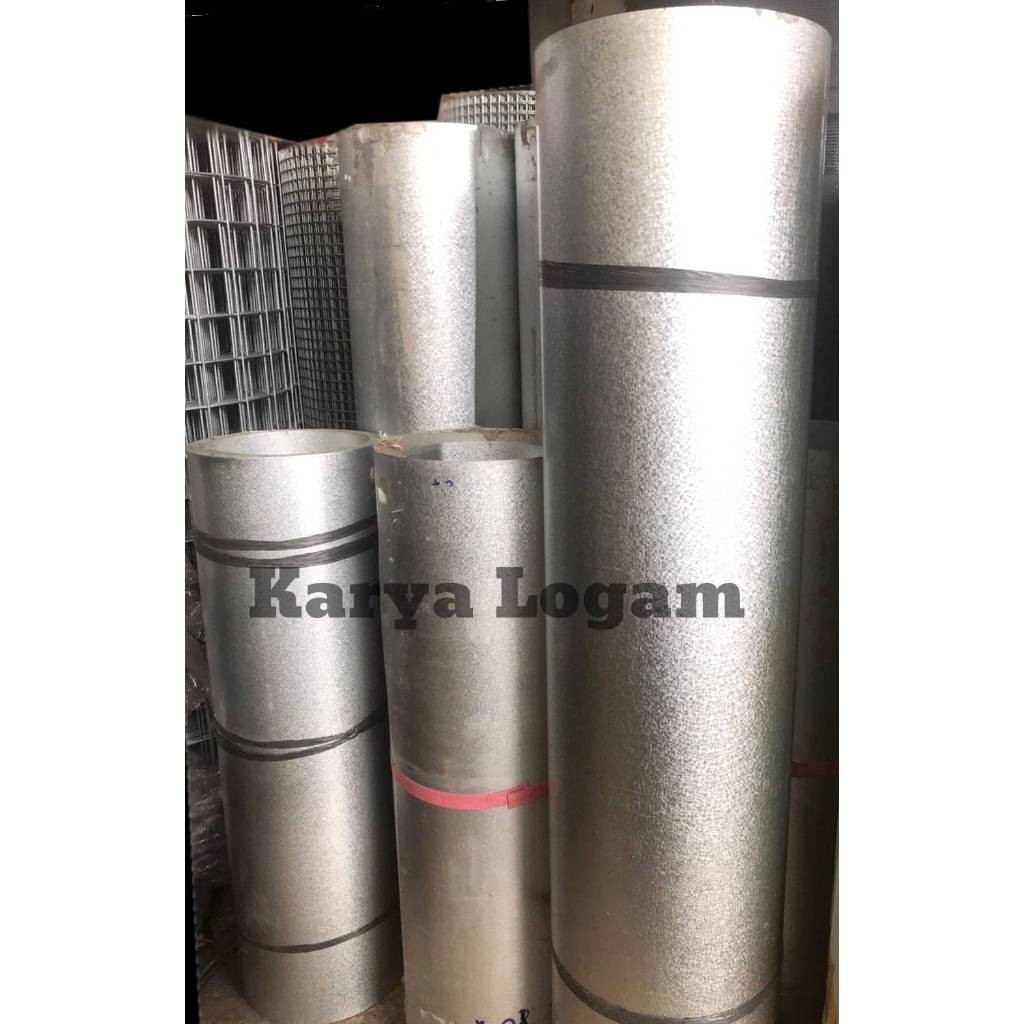 Seng Talang Galvalum / Talang Air 0.3mm x 60cm (per Mtr) / Talang Air