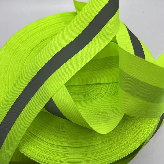 Pita Scotlight Skotlet Scotlite Kain 5 cm Oranye-Hijau-Kuning-Merah