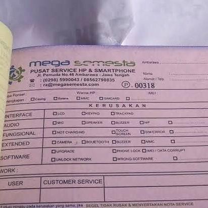 

Buku Ncr 3 Rangkap / Ply Size A4 Desain Custom #Gratisongkir