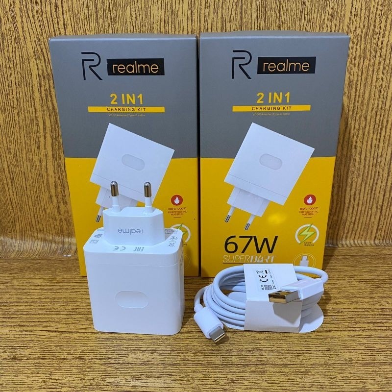 Adaptor Charger Casan Realme 67W ORIGINAL