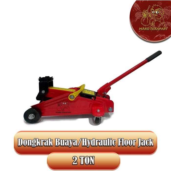 Berkualitas Dongkrak Buaya 2 Ton Raction / Jack Floor 2 Ton