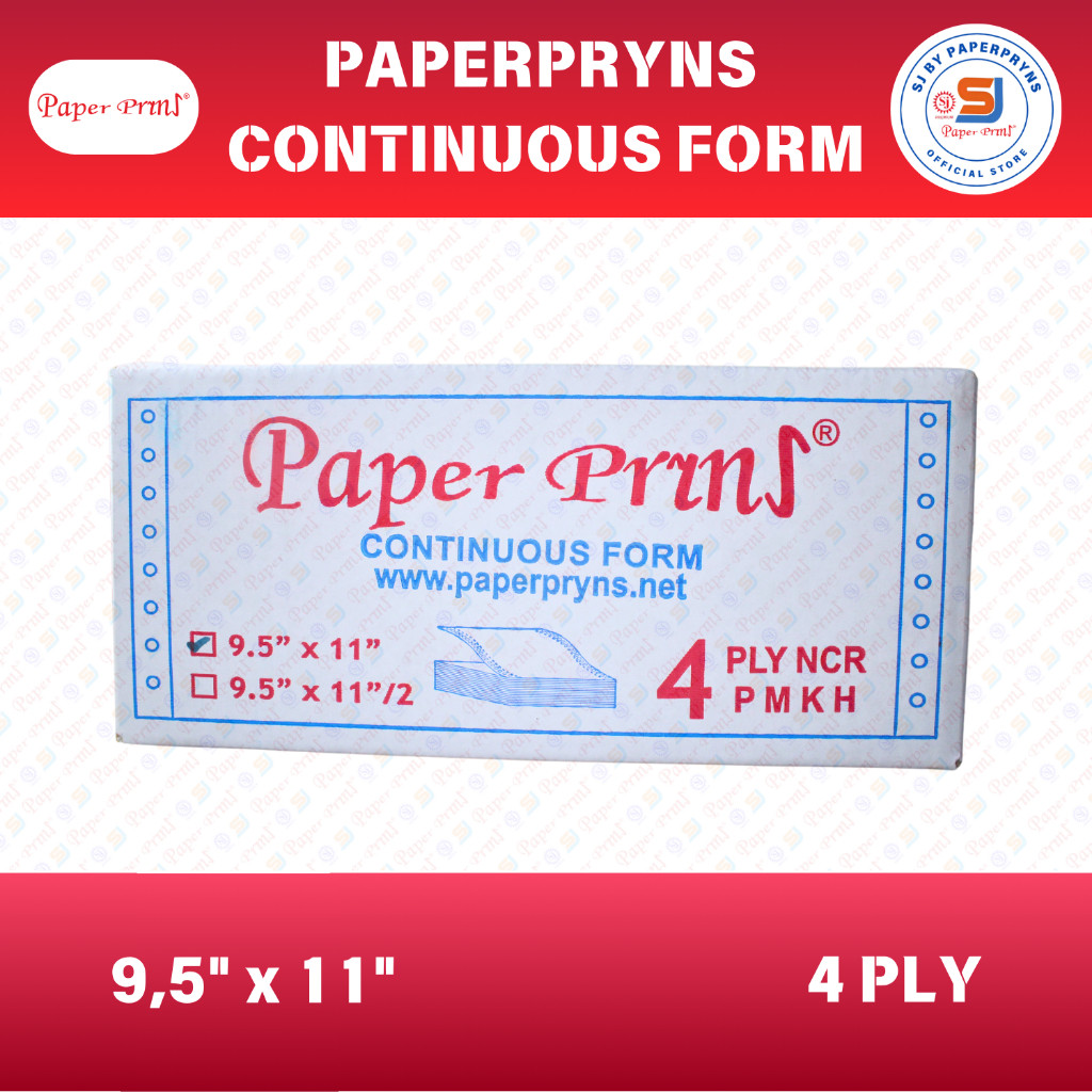 

Rpryn Continuou Form 95 11 4 Ply Ncr Heet
