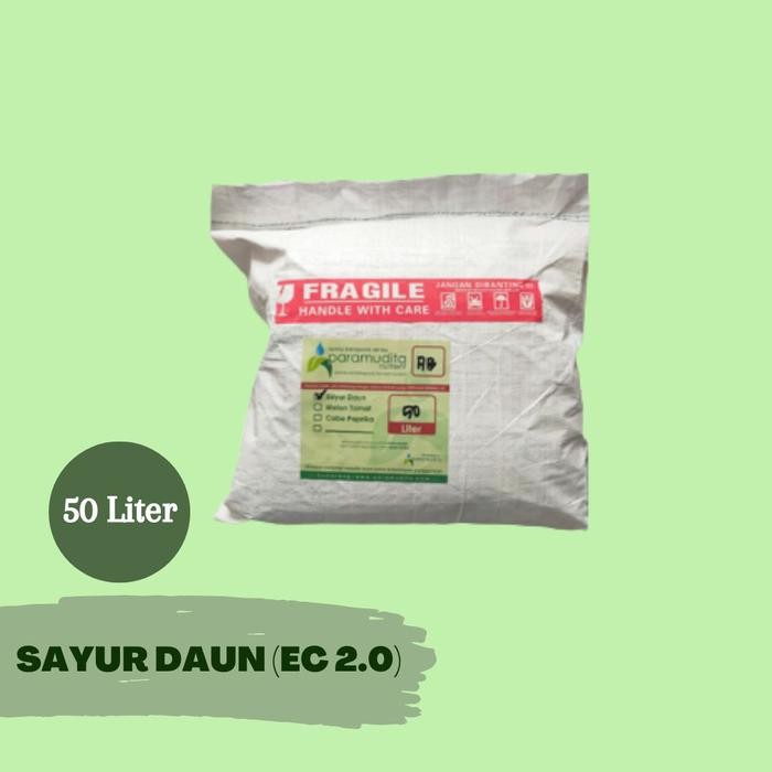 Nutrisi Hidroponik 50 LITER AB Mix Sayur Daun Paramudita Nutrient