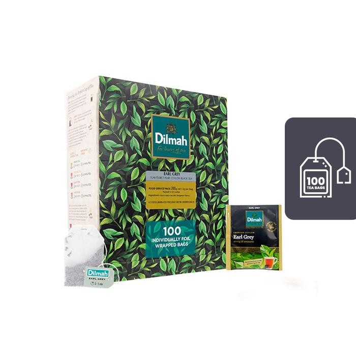 

Dilmah Gourmet Tea Earl Grey 100s - Teh Celup