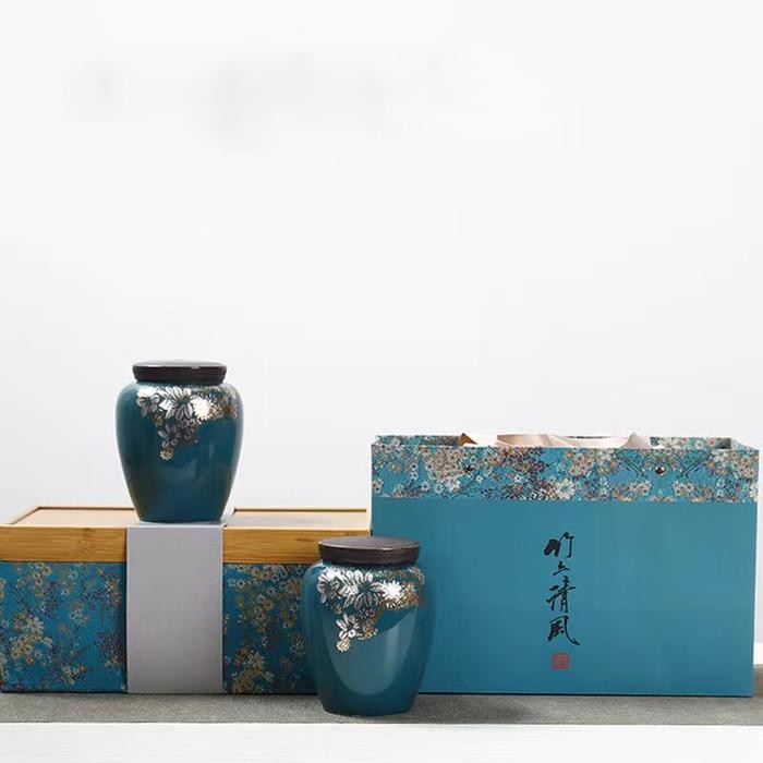 

Tempat Daun Teh Kopi Set Box/ Tea Leaves Storage Jar Set EB Home 1317