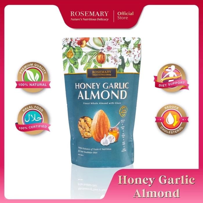 

Honey Garlic Almond - Almond Rasa Bawang Dan Madu