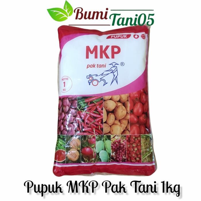 

Pupuk MKP Pak Tani Mono Kalium Phosphat Buah&Bunga Kemasan Pabrik 1kg