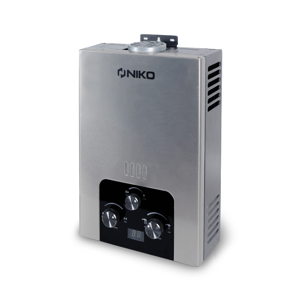 GAS WATER HEATER NIKO ONSEN (LED) WATER HEATER GAS WATER HEATER NIKO FREE SHOWER DAN SELANG FLEXIBEL