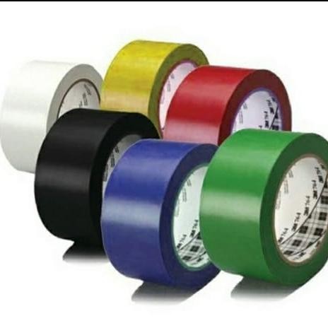

Lakban Lantai 3M 764 Vinyl-FloorFloor Marking Tape 5cm x 33mtr