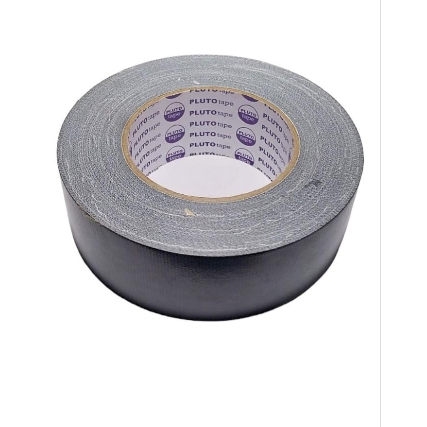 

Lakban Kain Hitam Jumbo / Cloth Tape Jumbo 40 Meter X 45 Mm X 250 Mic