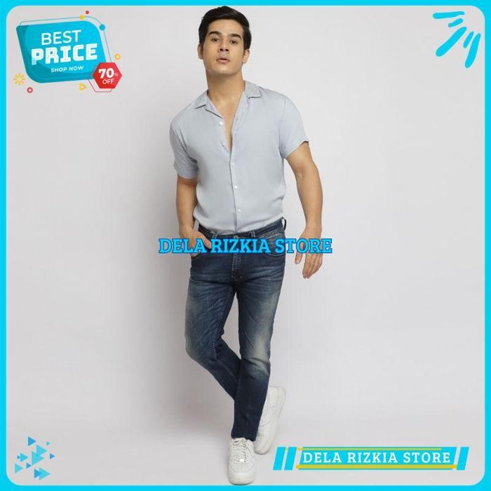 KEMEJA PRIA PREMIUM SERI ABU MUDA / KEMEJA PRIA PREMIUM SERI ABU MUDA KUALITAS TERBAIK
