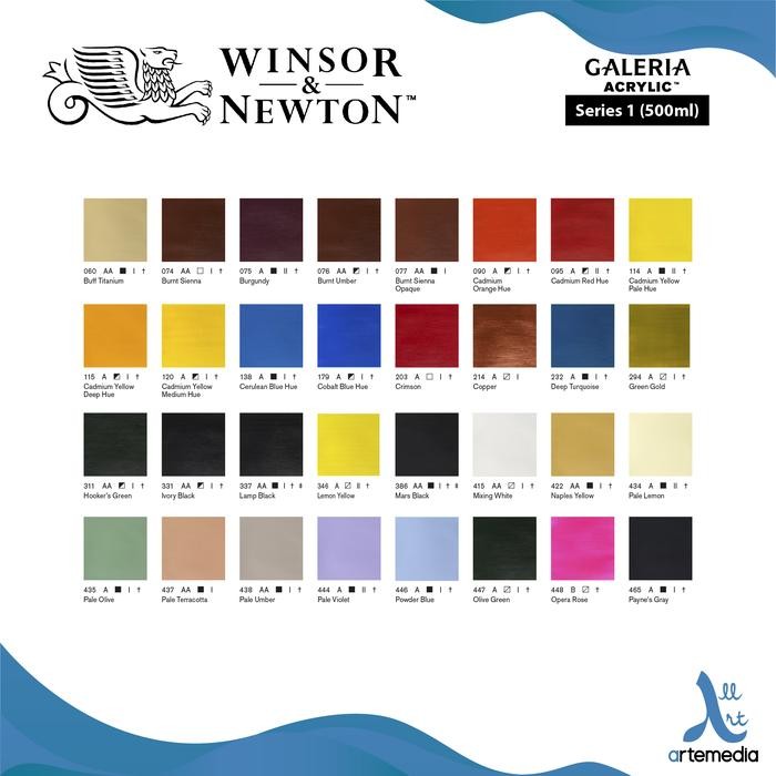 

Artemedia - Cat Akrilik Winsor & Newton Galeria Acrylic Paint Color 500Ml - 01