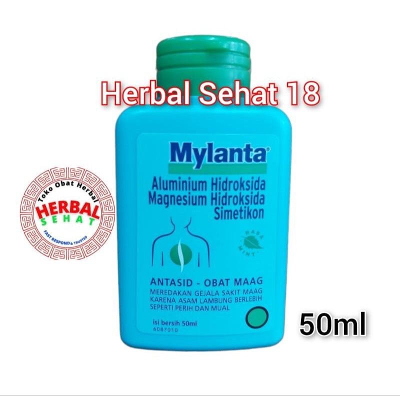 

Mylanta Cair 50ml / Nyeri Asam Lambung PREMIUM