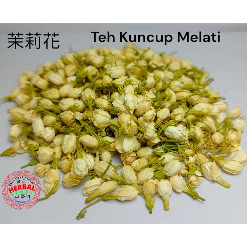 

Teh Kuncup Bunga Melati / Jasmine / Mo Li Hua / Dried Jasmine Buds Flower Tea 100-250-500g PREMIUM