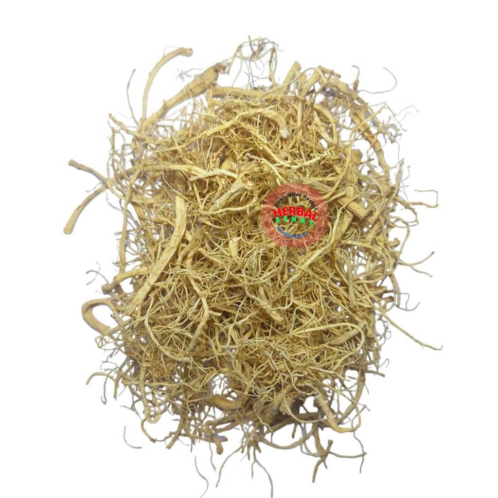 

50 Gram - Akar Ginseng - Yang Shen Xu Bai Shen Xu / Za Shen Xu Quality PREMIUM