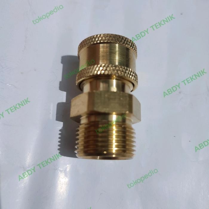 JTTOP" QUICK RELEASE COUPLING UJUNG GUN JET CLEANER LAKONI